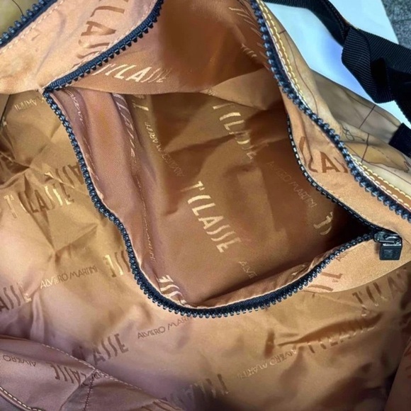 Alviero Martini L’Classe 1A Donnavventura Tote Duffel Map Travel Bag - Picture 4 of 5